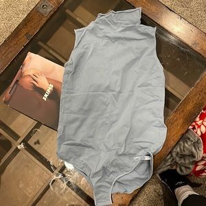 Skims ice blue bodysuit